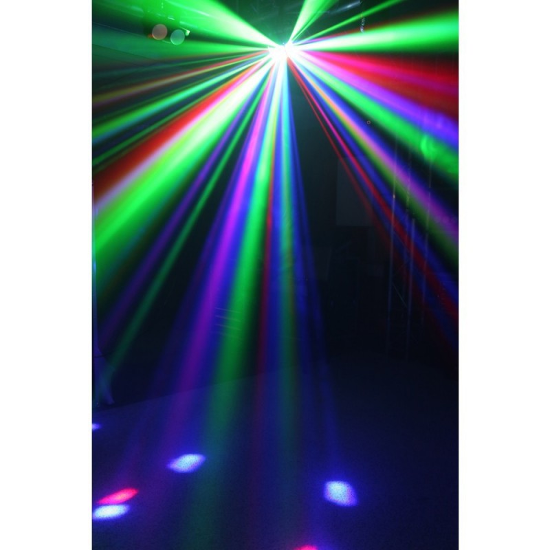 Efect de lumini BeamZ LED Butterfly cu stroboscop