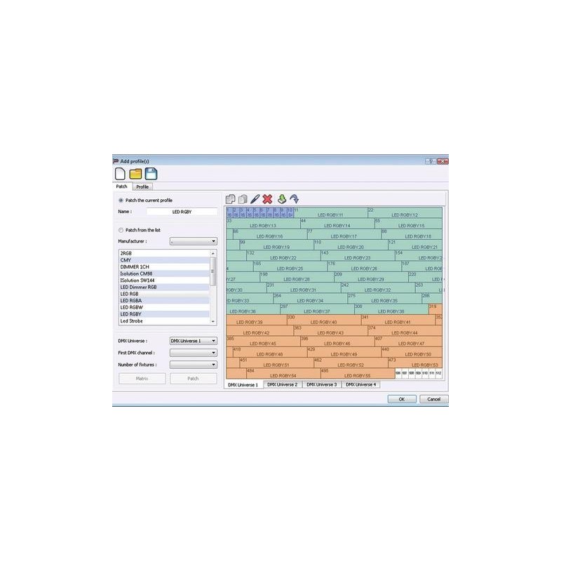 Controller software PC Eurolite LED PC-Control 512