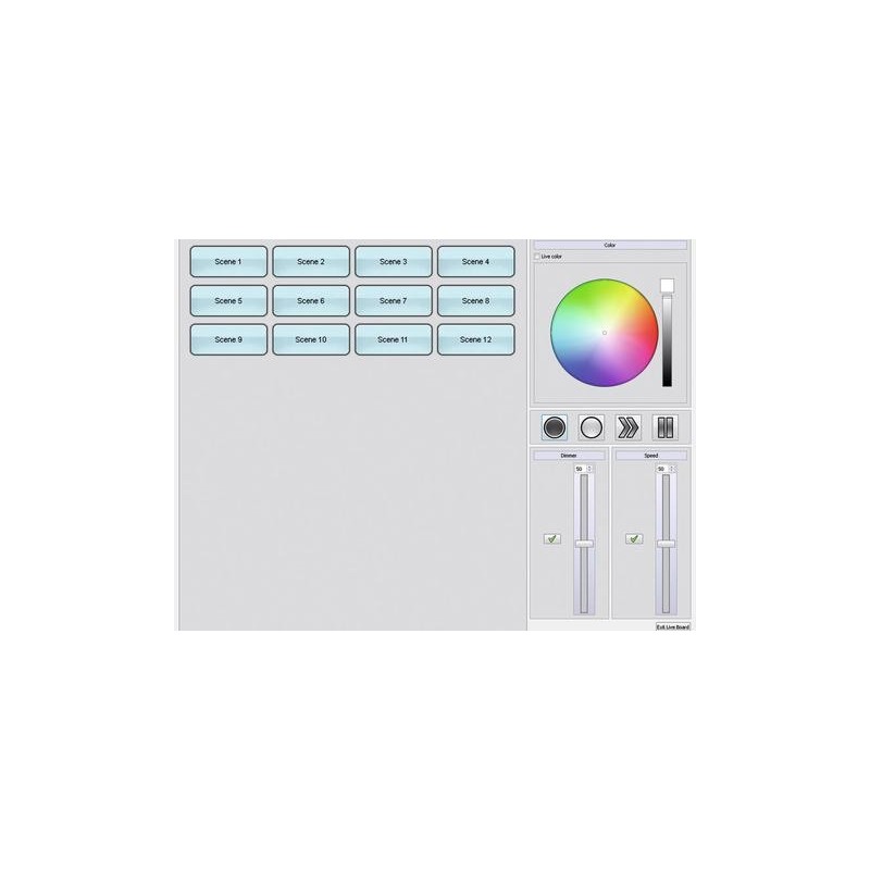 Controller software PC Eurolite LED PC-Control 512
