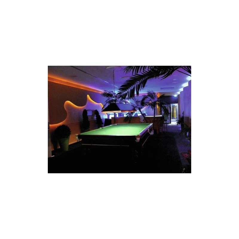 Furtun de lumini cu LED, 44m, galben, Eurolite RUBBERLIGHT LED RL1-230V galben 44m