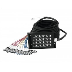 Cablu multicolor Omnitronic Multicore Stagebox 16/4 30m