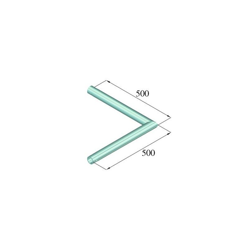 Coltar Alutruss DECOLOCK DQ1-C21 2-Way Corner 90°