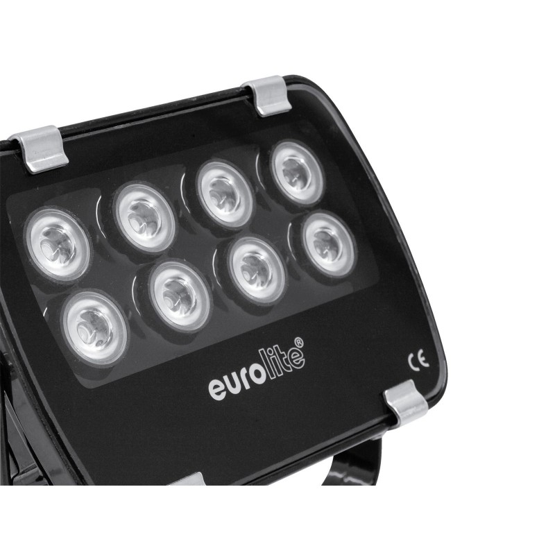 Proiector LED de exterior, 30°, verde, Eurolite LED IP FL-8 green 30°