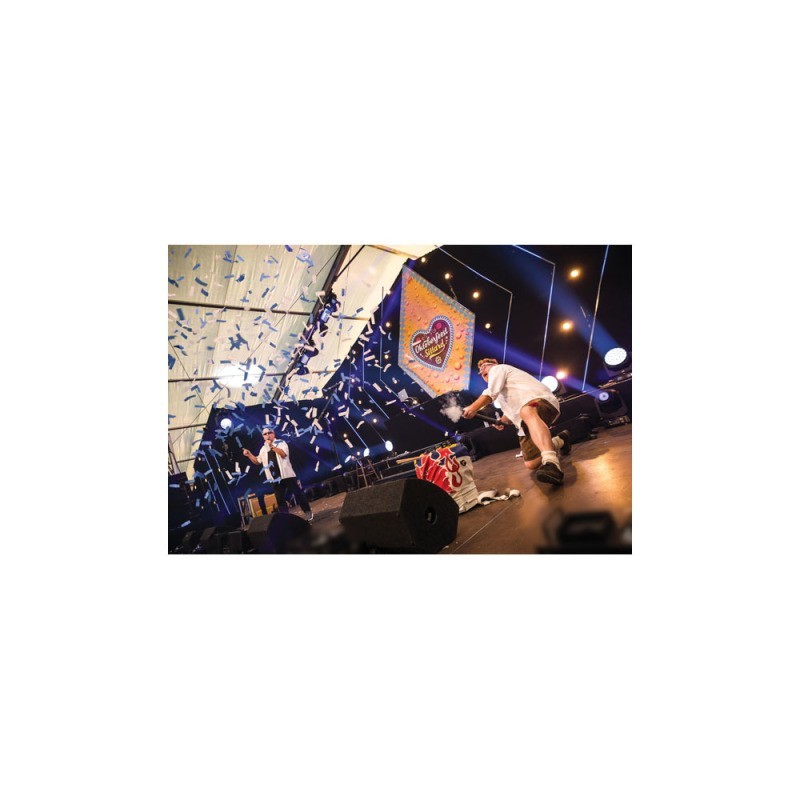Rezerva confetti de mana Showtec Handheld confetti cannon Small 28cm, Oktoberfest