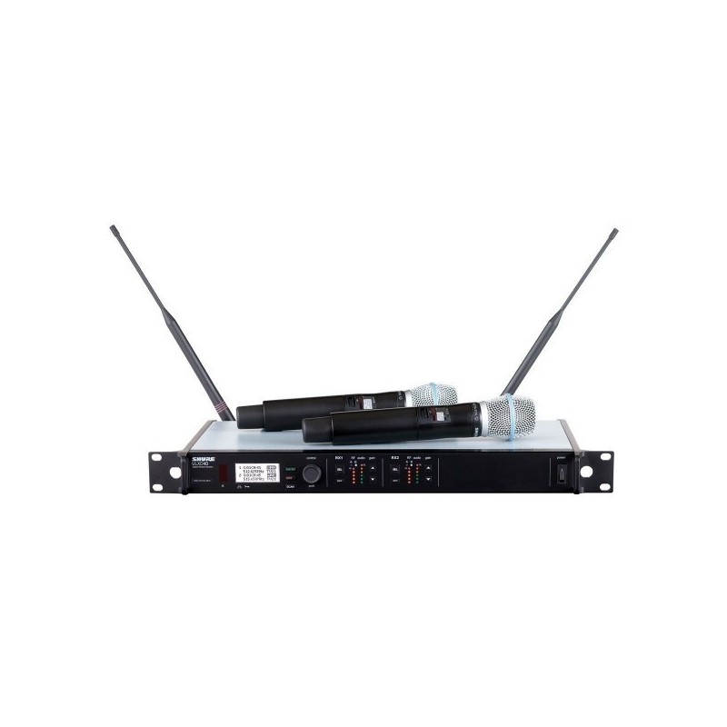 Set 2 microfoane wireless Shure ULXD24DE/B87A K51