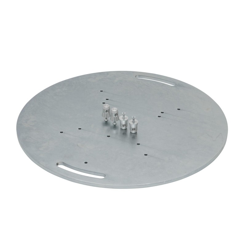 Baza rotunda grinda  Alutruss Steel Base plate round type A