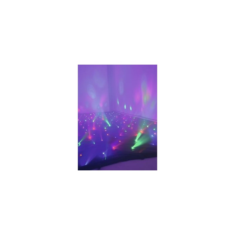 Cortina LED 6x4m cu DMX, Eurolite CRT-190 LED-Curtain 6x4m