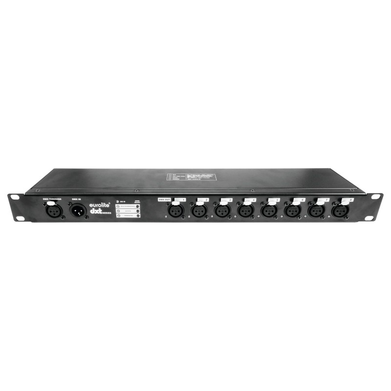 Splitter DMX Eurolite DXT-SP 1in/8out PRO DMX RDM Splitter 3pol XLR