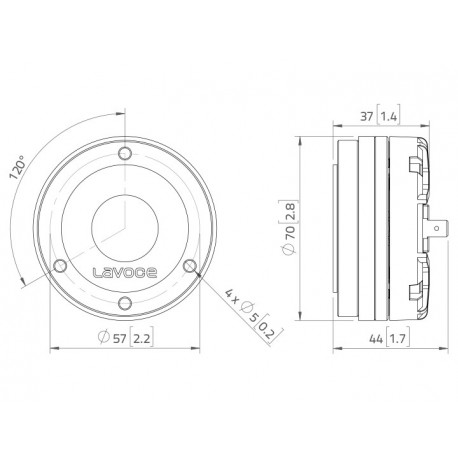Driver LaVoce DN10.14M