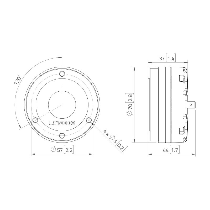 Driver LaVoce DN10.14M