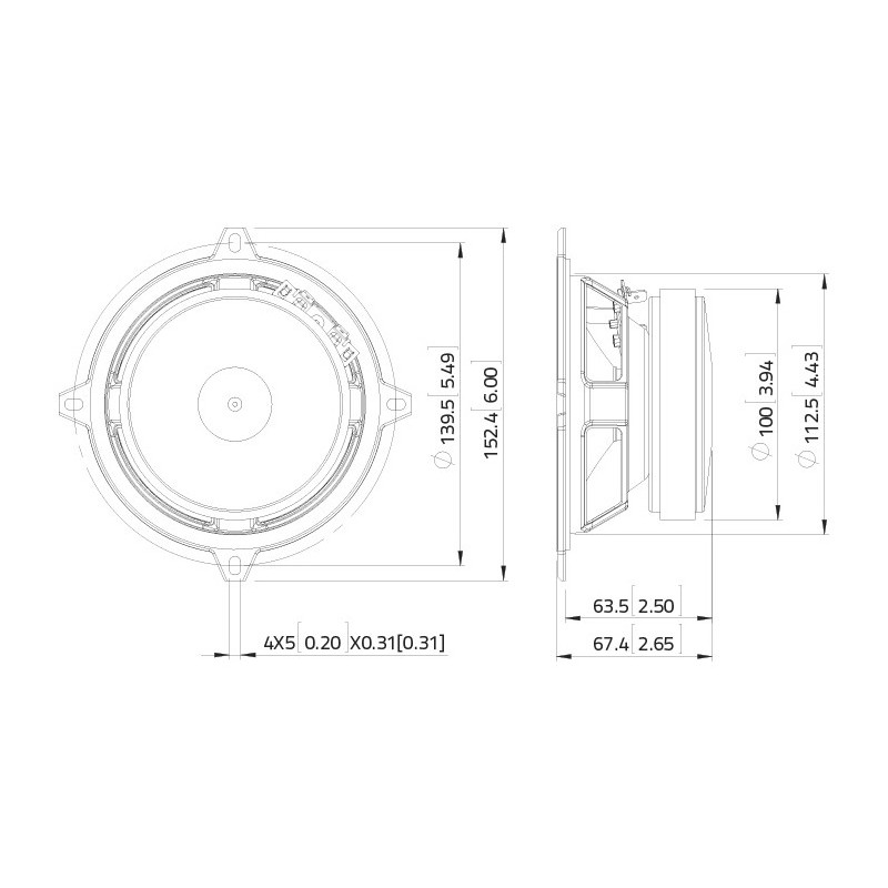 Difuzor medii LaVoce MSF051.22