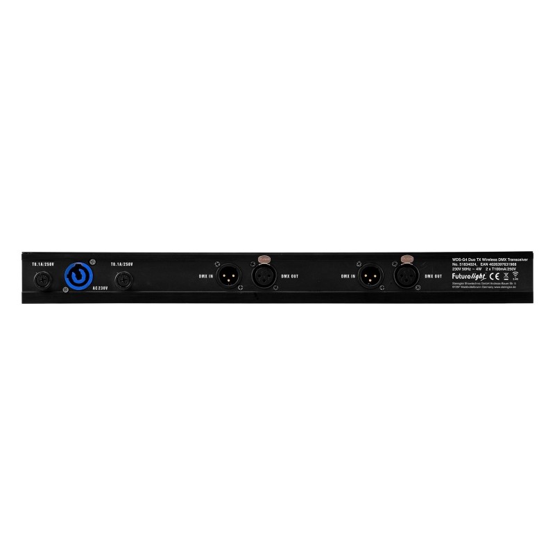 Wireless DMX FUTURELIGHT WDS-G4 Duo TX Wireless DMX Transceiver