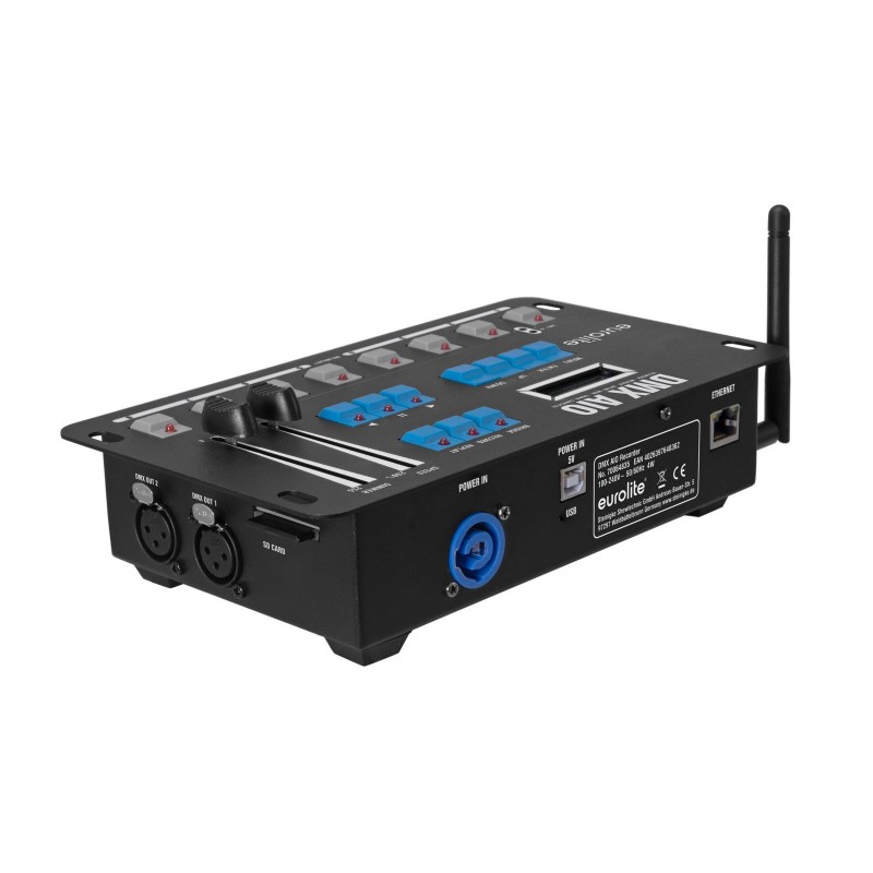 Recorder EUROLITE DMX AIO Recorder, Merger, Artnet Node, Signal Converter