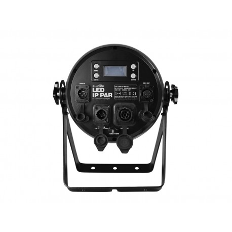 Weatherproof spotlight EUROLITE LED IP PAR 14x8W QCL