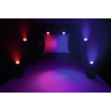 PAR Spotlight EUROLITE LED 7C-12 Silent Slim Spot