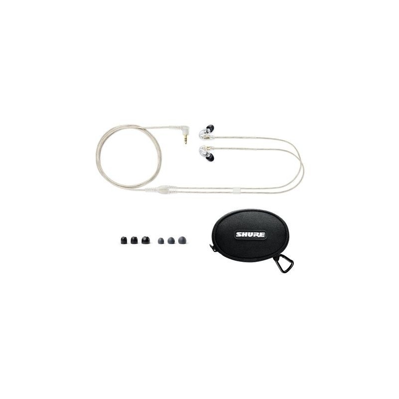 Casti cu izolare fonica IN-EAR Shure SE215-CL-EFS