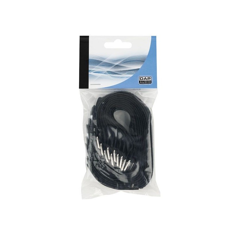 Set 10 benzi pentru fixare cabluri DAP Snap Fastener 20x300