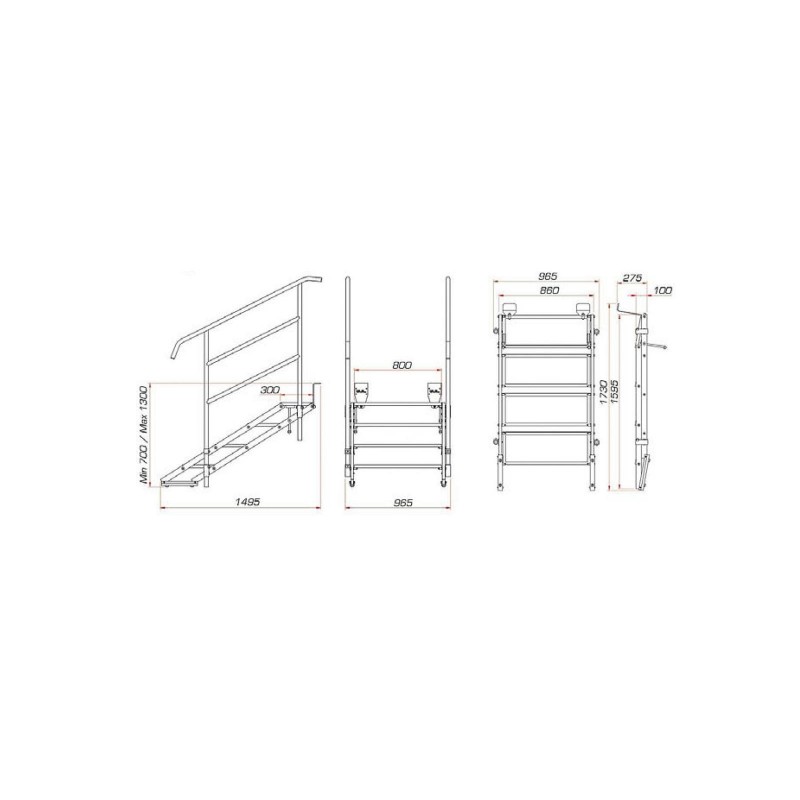 Scara scena Guil ECP-04/440