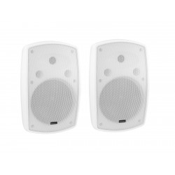 Set 2 boxe de perete 8Â¨, rezistente la intemperii (IP65), 8 ohm, 50W RMS, negre, Omnitronic OD-8 WH (11036931)