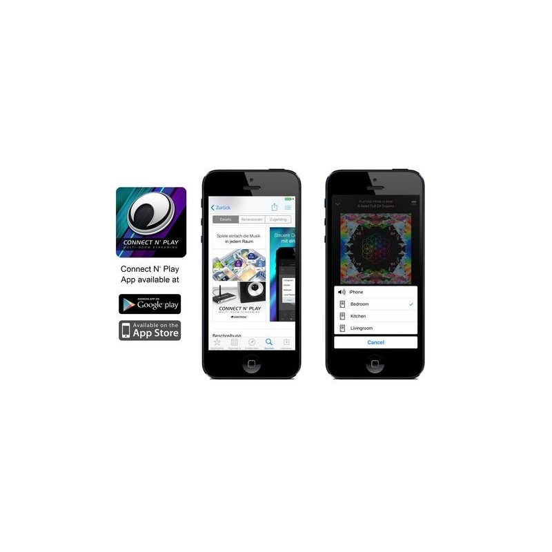 Sistem wireless mult-iroom pentru streaming, Omnitronic CNP-1 WLAN