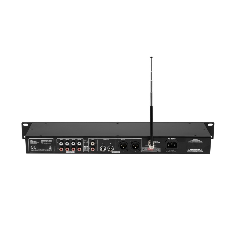 Preamplificator cu mp3 player, BT si radio FM Omnitronic EP-220PR