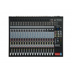 Mixer profesional cu EQ si USB, 8 intrari mono + 4 stereo, Omnitronic LMC-2642FX
