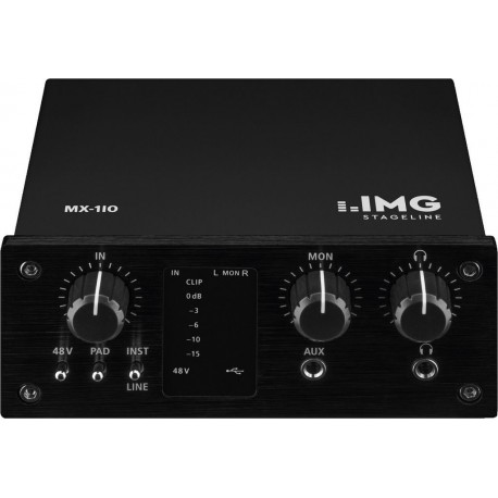 Interfata USB pentru inregistrare, 1 canal Stage Line MX-1IO
