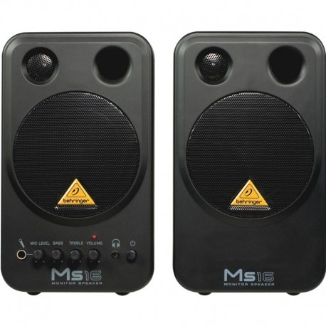 Set monitor digital activ + pasiv multimedia Behringer MS16