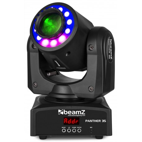  Moving Head Spot LED cu inel LED BeamZ Panther35 