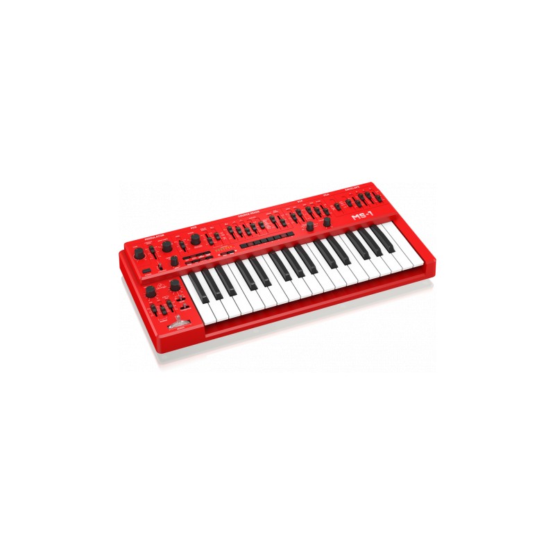 Sintetizator rosu cu 32 clape, Behringer MS-1-RD
