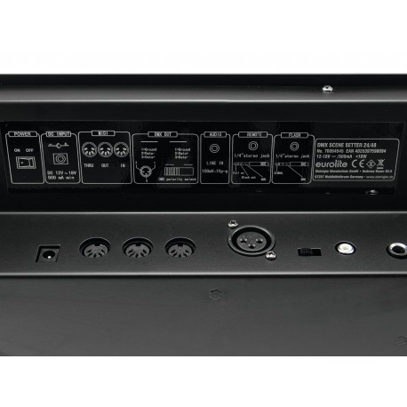 Controller DMX cu 48 canale pentru lumini de teatru, EUROLITE DMX Scene Setter 24/48