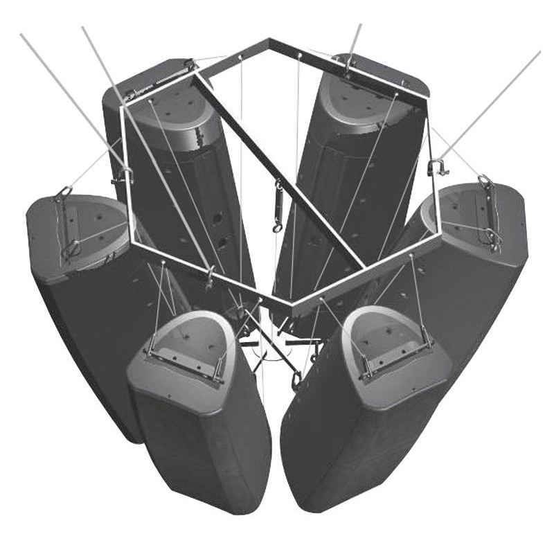 Suport hexagonal pentru sistem line array PSSO Flying bracket hexagonal CSA/CSK