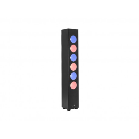 Coloana de lumini cu LED, RGB + IR, Eurolite LED CBT-6 COB TCL Tower