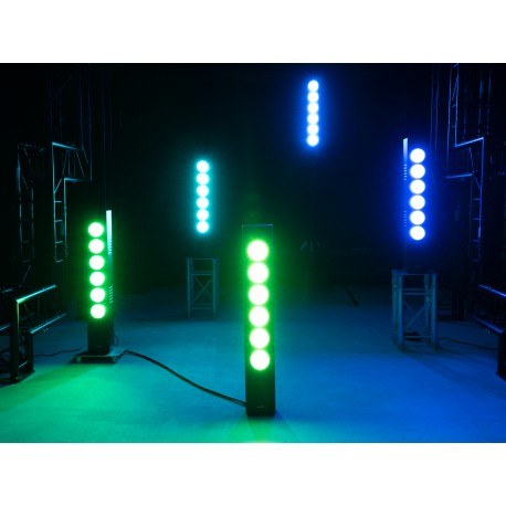 Coloana de lumini cu LED, RGB + IR, Eurolite LED CBT-6 COB TCL Tower