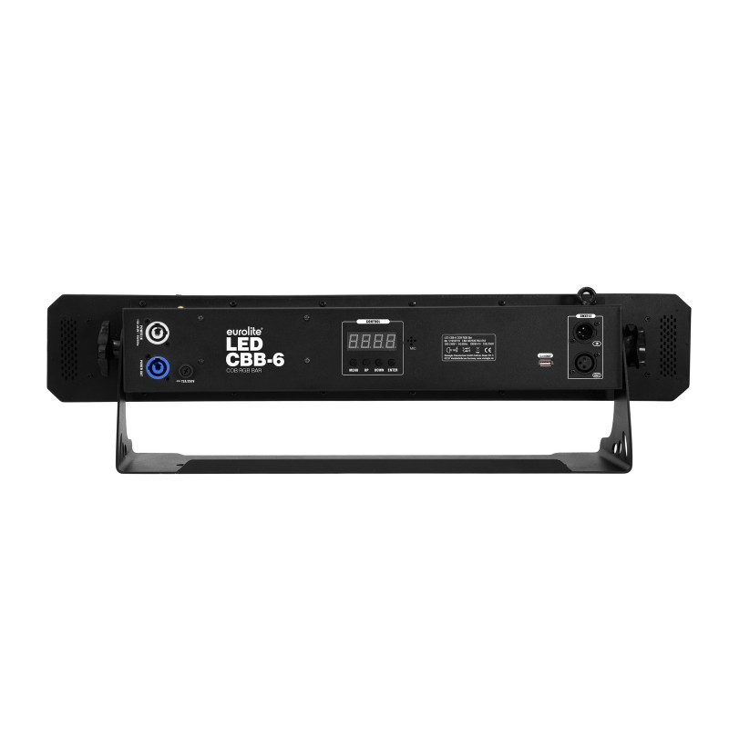 Bara de lumini RGB cu LED si telecomanda IR, Eurolite LED CBB-6 COB RGB Bar
