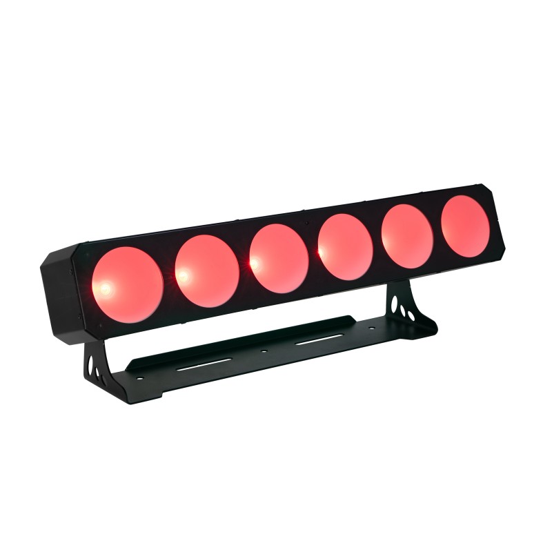Bara de lumini RGB cu LED si telecomanda IR, Eurolite LED CBB-6 COB RGB Bar