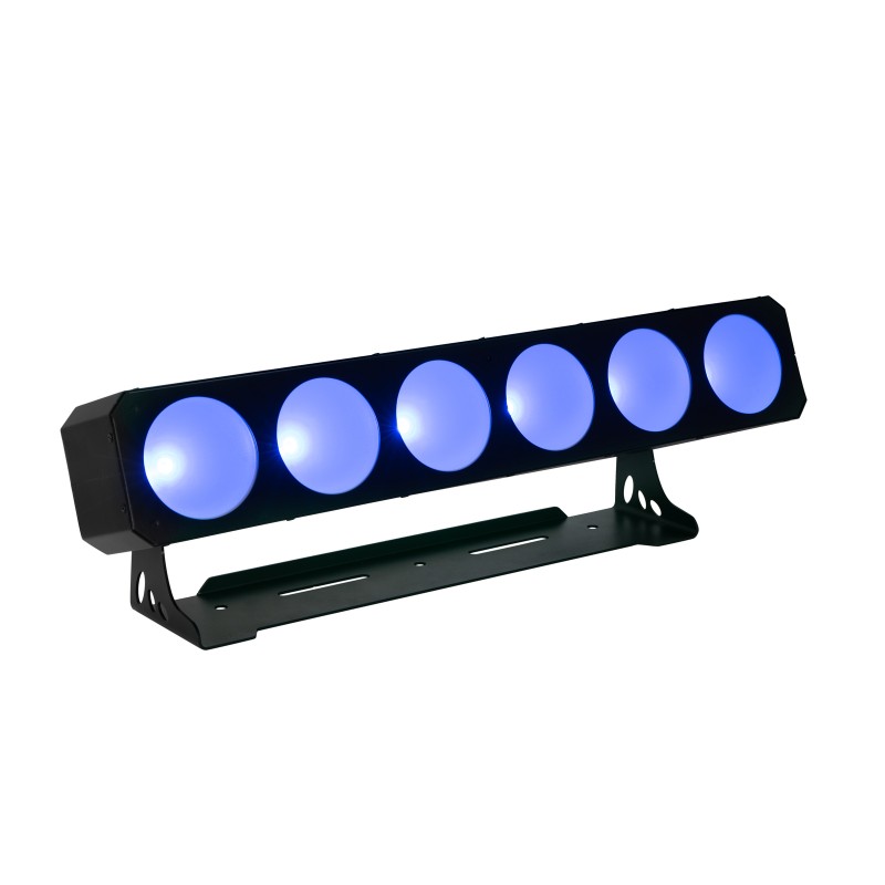 Bara de lumini RGB cu LED si telecomanda IR, Eurolite LED CBB-6 COB RGB Bar