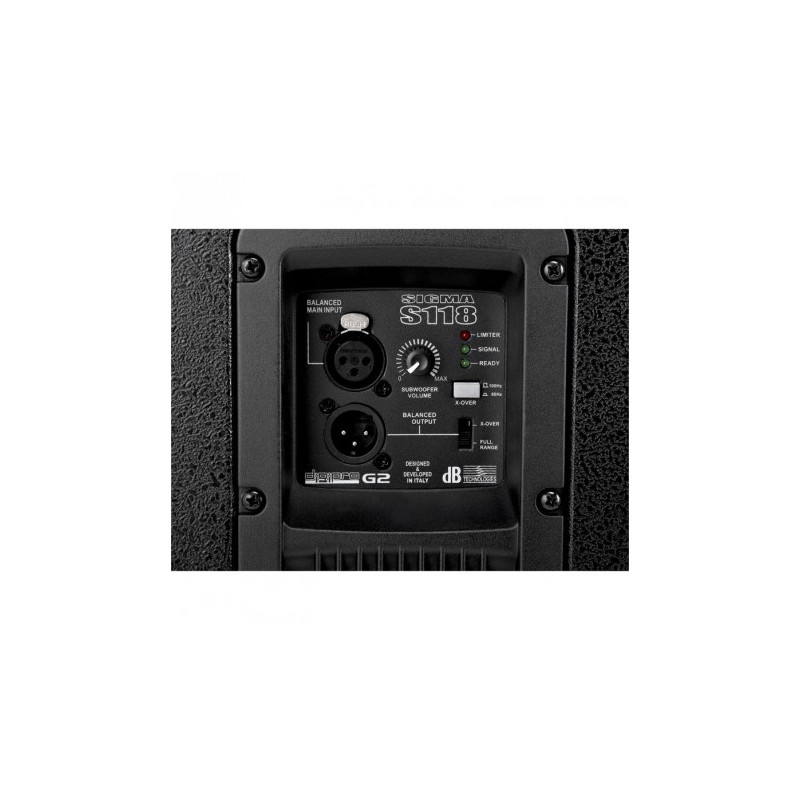 SUBWOOFER ACTIV DB TECHNOLOGIES SIGMA S118