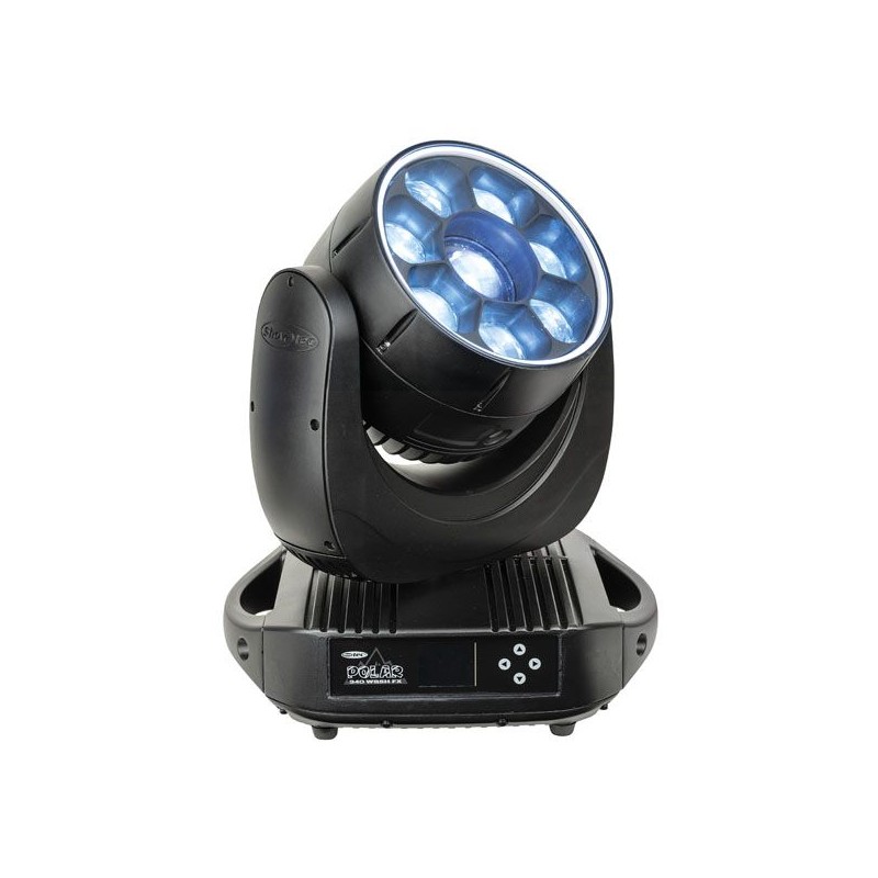 Moving head wash de exterior cu LED, Showtec Polar 340 WashFX