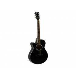 Chitara western 4/4 de mana stanga, AW-400 BK DIMAVERY