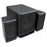 Sistem boxe subwoofer activ 12" + 2x 6.5" sateliti Power Dynamics