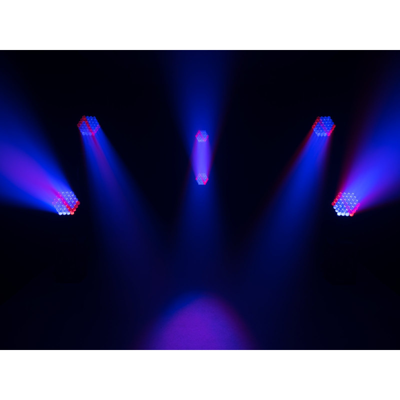 Moving head wash LED, FutureLight EYE-37 RGBW Zoom LED