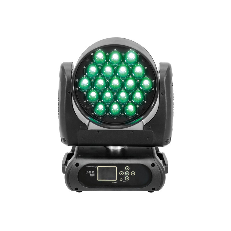 Moving head wash LED, FutureLight EYE-19 HCL Zoom LED