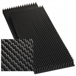 Speaker wedge moulded foam sheet Monacor MDM-40