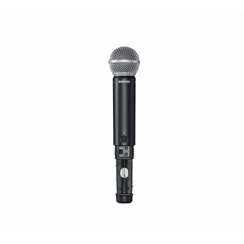 Set 2 microfoane wireless Shure BLX288E/SM58