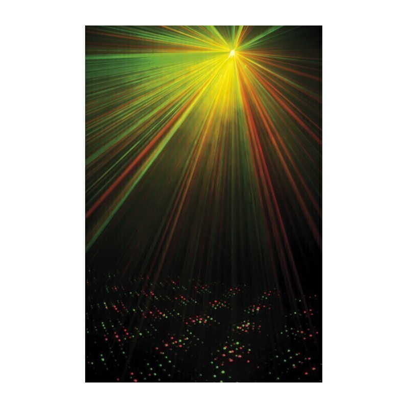 Set 4 lumini LED + 4 strobe + laser Showtec QFX